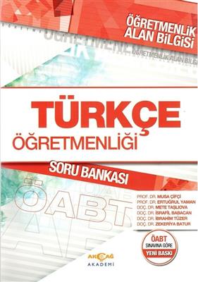 Akçağ ÖABT 2016 Türkçe Öğretmenliği Soru Bankası Akçağ ÖABT 2016 Türkçe Öğretmenliği Soru Bankası