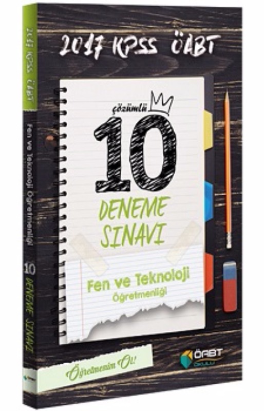 Öabt Yayınları ÖABT Fen ve Teknoloji Öğretmenliği Çözümlü 10 Deneme Sınavı Öabt Yayınları ÖABT Fen ve Teknoloji Öğretmenliği Çözümlü 10 Deneme Sınavı
