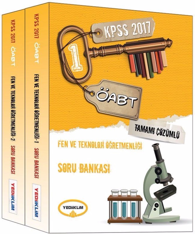 ÖABT Fen ve Teknoloji Tamamı Çözümlü Modüler Soru Bankası Yediiklim Yayınları 2017 ÖABT Fen ve Teknoloji Tamamı Çözümlü Modüler Soru Bankası Yediiklim Yayınları 2017