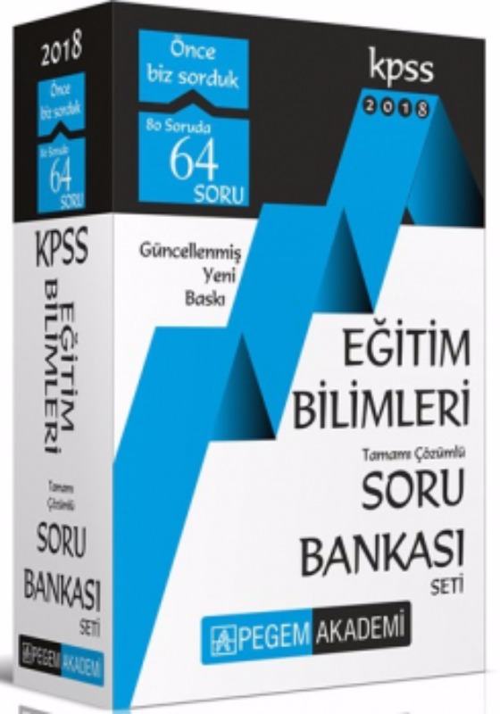 KPSS Eğitim Bilimleri Tamamı Çözümlü Modüler Soru Bankası Seti 6 Kitap Pegem Yayınları KPSS Eğitim Bilimleri Tamamı Çözümlü Modüler Soru Bankası Seti 6 Kitap Pegem Yayınları