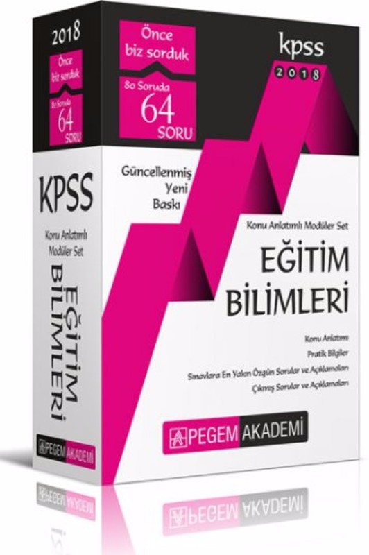 Pegem Yayınları KPSS Eğitim Bilimleri Konu Anlatımlı Modüler Set 6 Kitap Pegem Yayınları KPSS Eğitim Bilimleri Konu Anlatımlı Modüler Set 6 Kitap