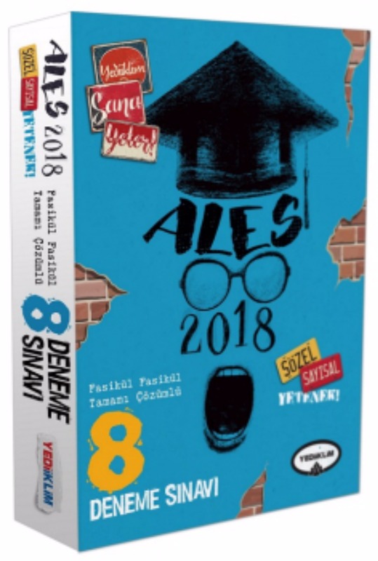 ALES Tamamı Çözümlü 8 Fasikül Deneme Yediiklim Yayınları 2018 ALES Tamamı Çözümlü 8 Fasikül Deneme Yediiklim Yayınları 2018