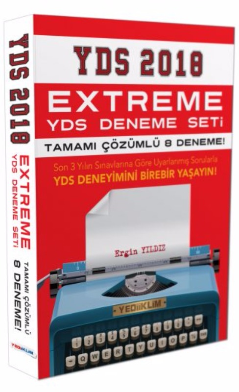 YDS Extreme Tamamı Çözümlü 8 Fasikül Deneme Yediiklim Yayınları 2018 YDS Extreme Tamamı Çözümlü 8 Fasikül Deneme Yediiklim Yayınları 2018