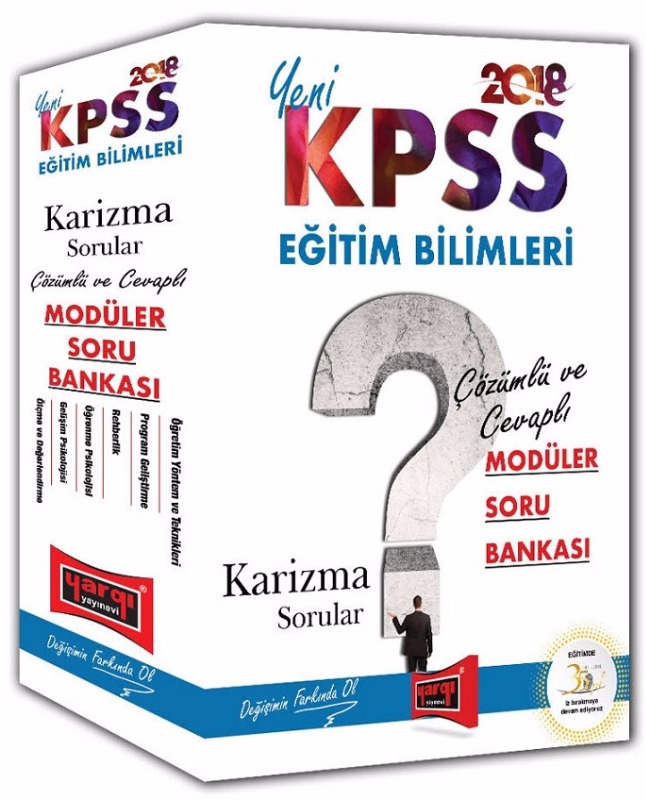 Yargı Yayınları 2018 KPSS Eğitim Bilimleri Çözümlü ve Cevaplı Modüler Soru Bankası Yargı Yayınları 2018 KPSS Eğitim Bilimleri Çözümlü ve Cevaplı Modüler Soru Bankası