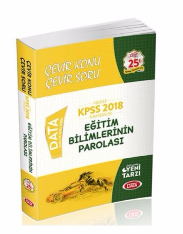 KPSS Eğitim Bilimlerinin Parolası Çevir Konu Çevir Soru Data Yayınları KPSS Eğitim Bilimlerinin Parolası Çevir Konu Çevir Soru Data Yayınları