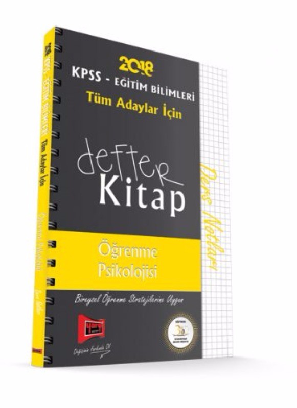 KPSS Eğitim Defter Kitap Öğrenme Psikolojisi Ders Notları Yargı Yayınları KPSS Eğitim Defter Kitap Öğrenme Psikolojisi Ders Notları Yargı Yayınları
