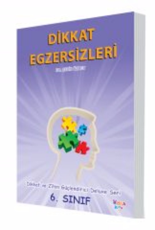 Dikkat Egzersizleri 6. Sınıf (Dikkat ve Zihin güçlendirci Deluxe Seri) Yukatoys Yayınları Dikkat Egzersizleri 6. Sınıf (Dikkat ve Zihin güçlendirci Deluxe Seri) Yukatoys Yayınları