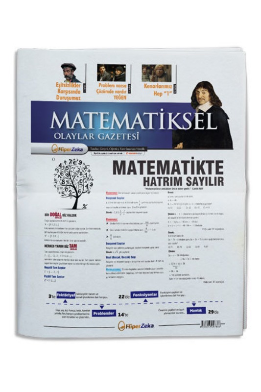 Hiper Zeka Yayınları Tüm Sınavlar İçin Matematiksel Olaylar Matematik Gazetesi Hiper Zeka Yayınları Tüm Sınavlar İçin Matematiksel Olaylar Matematik Gazetesi