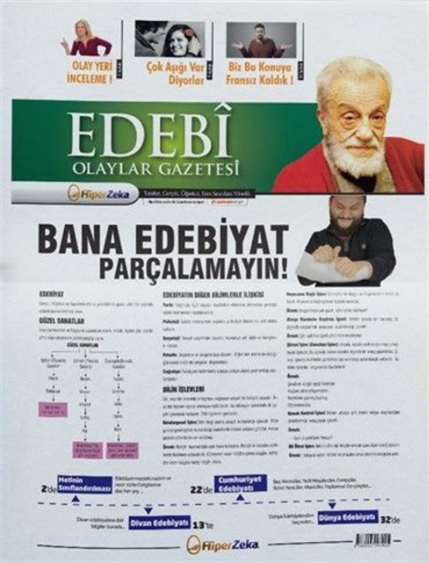 Hiper Zeka Yayınları Tüm Sınavlar İçin Edebi Olaylar Edebiyat Gazetesi Hiper Zeka Yayınları Tüm Sınavlar İçin Edebi Olaylar Edebiyat Gazetesi
