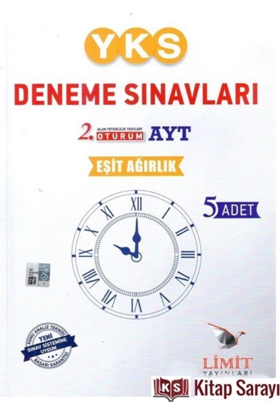 AYT Eşit Ağırlık 5 Deneme Limit Yayınları AYT Eşit Ağırlık 5 Deneme Limit Yayınları