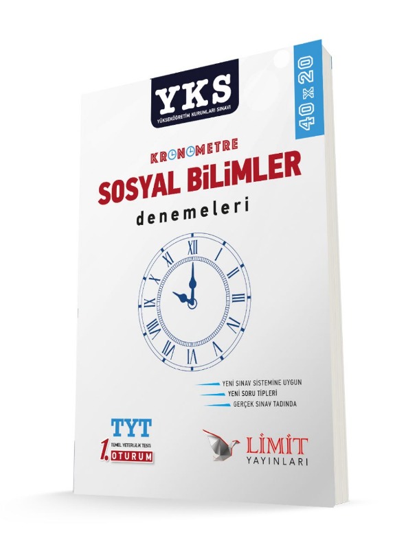 YKS Kronometre Sosyal Bilimler Denemeleri Limit Yayınları YKS Kronometre Sosyal Bilimler Denemeleri Limit Yayınları