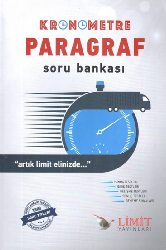 Kronometre Paragraf Soru Bankası Limit Yayınları Kronometre Paragraf Soru Bankası Limit Yayınları