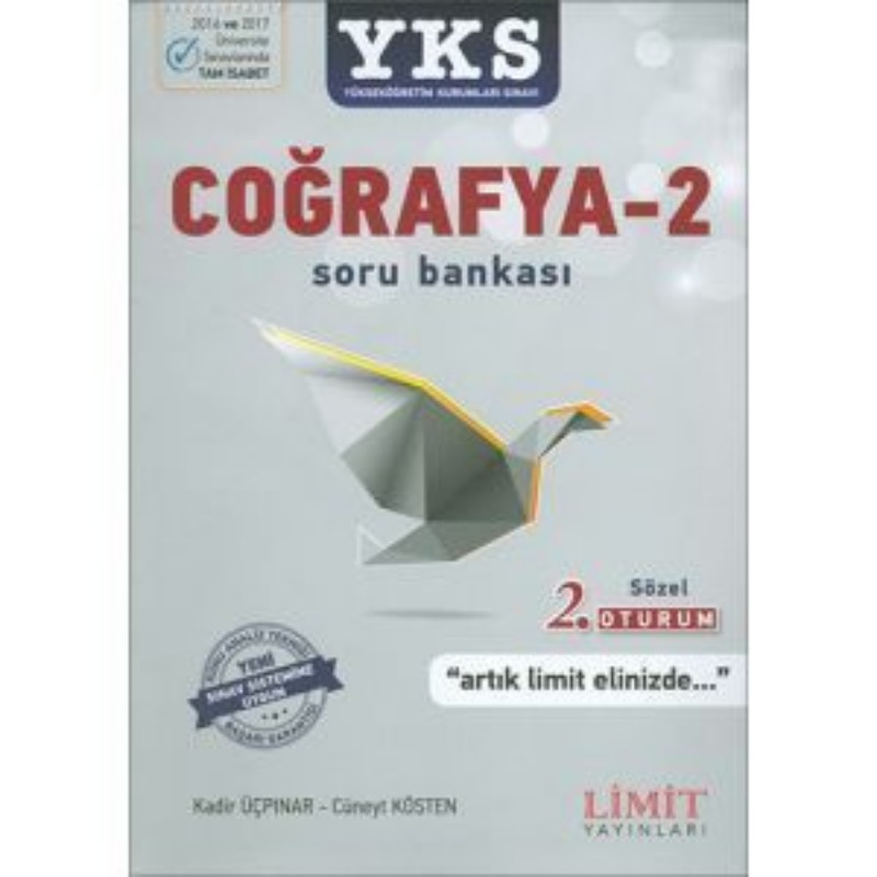 YKS 2.Oturum Coğrafya 2 Sözel Soru Bankası Limit Yayınları YKS 2.Oturum Coğrafya 2 Sözel Soru Bankası Limit Yayınları