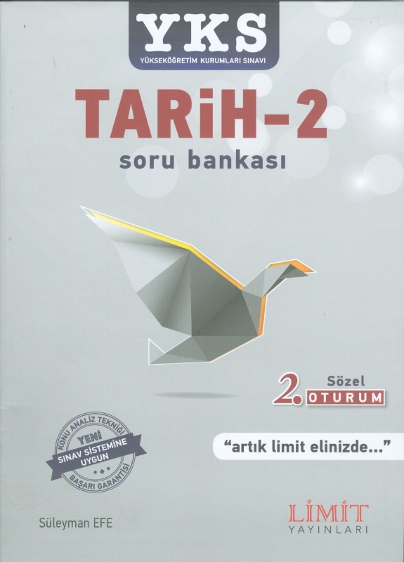 YKS 2.Oturum Tarih 2 Soru Bankası Limit Yayınları YKS 2.Oturum Tarih 2 Soru Bankası Limit Yayınları