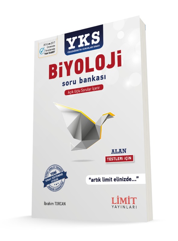 YKS 2.Oturum Alan Biyoloji Soru Bankası Limit Yayınları YKS 2.Oturum Alan Biyoloji Soru Bankası Limit Yayınları