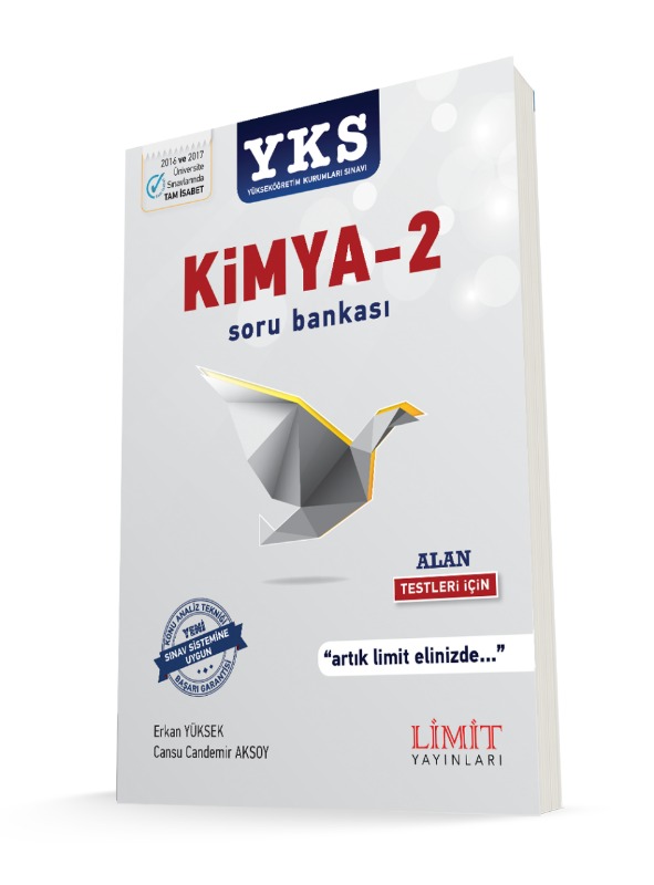 YKS Kimya 2 Soru Bankası Limit Yayınları YKS Kimya 2 Soru Bankası Limit Yayınları