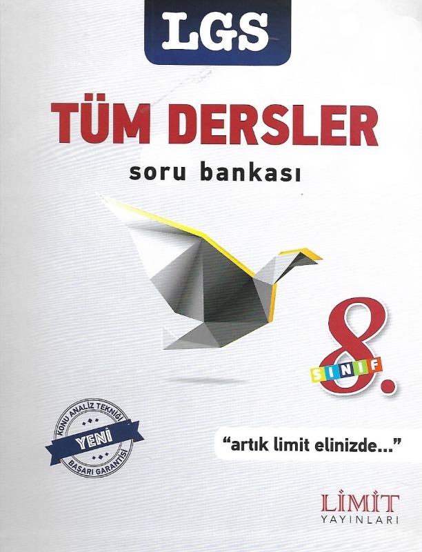 8.Sınıf LGS Tüm Dersler Soru Bankası Limit Yayınları 8.Sınıf LGS Tüm Dersler Soru Bankası Limit Yayınları