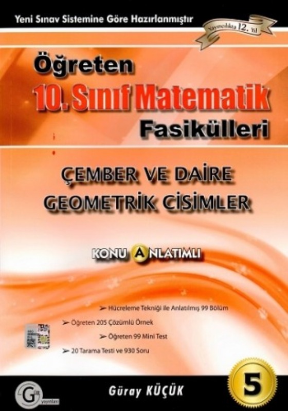 10.sınıf gür öğreten çember ve daire Gür Yayınları 10.sınıf gür öğreten çember ve daire Gür Yayınları