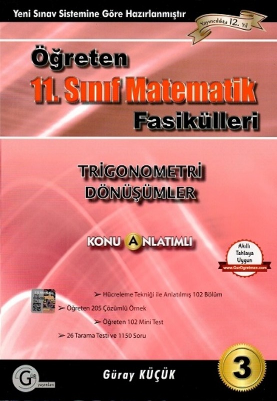11.sınıf gür öğreten trigonometri ve dönüşümler Gür Yayınları 11.sınıf gür öğreten trigonometri ve dönüşümler Gür Yayınları