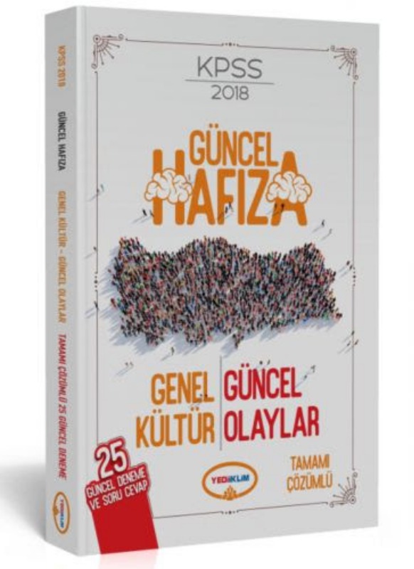 Yediiklim Yayınları 2018 KPSS GÜNCEL Hafıza Genel Kültür Ve Güncel Olaylar 25 Deneme Yediiklim Yayınları 2018 KPSS GÜNCEL Hafıza Genel Kültür Ve Güncel Olaylar 25 Deneme
