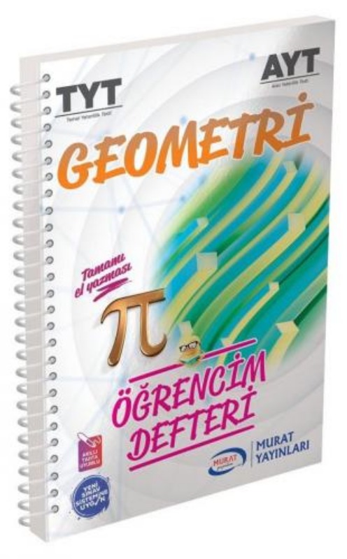 Murat Yayınları TYT AYT Geometri Öğrencim Defteri 3009 Murat Yayınları TYT AYT Geometri Öğrencim Defteri 3009