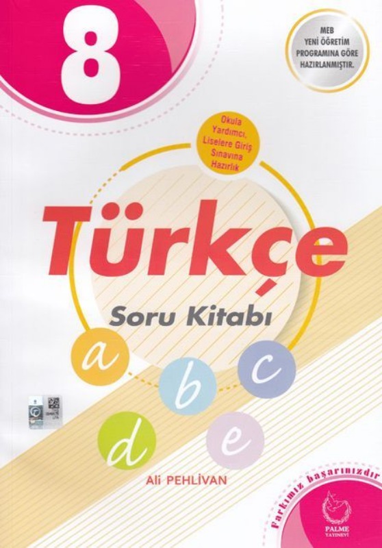 8. Sınıf Türkçe Soru Kitabı Palme Yayınları 8. Sınıf Türkçe Soru Kitabı Palme Yayınları