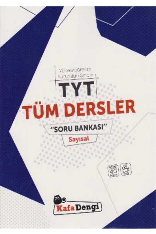 KafaDengi Yayınları TYT Tüm Dersler Sayısal Soru Bankası KafaDengi Yayınları TYT Tüm Dersler Sayısal Soru Bankası