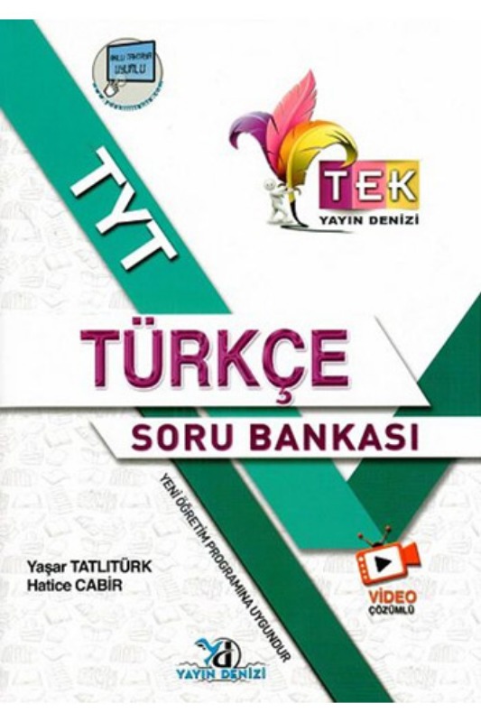 Yayın Denizi Yayınları TYT TEK Serisi Video Çözümlü Türkçe Soru Bankası Yayın Denizi Yayınları TYT TEK Serisi Video Çözümlü Türkçe Soru Bankası