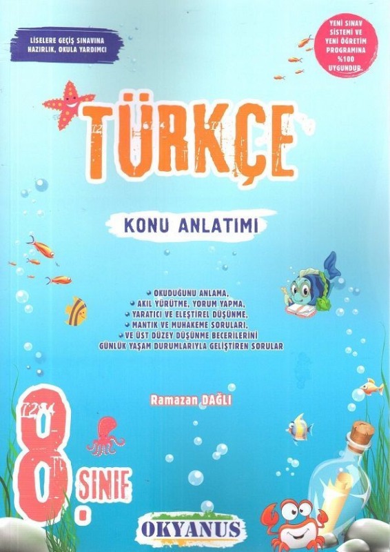 8.Sınıf Türkçe Konu Anlatımı Okyanus Yayınları 8.Sınıf Türkçe Konu Anlatımı Okyanus Yayınları