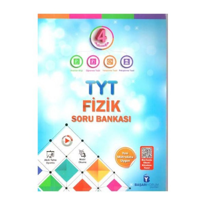 Başarıyorum Yayınları TYT 4 Adımda Fizik Soru Bankası Başarıyorum Yayınları TYT 4 Adımda Fizik Soru Bankası