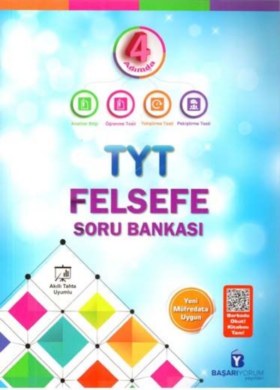 Başarıyorum Yayınları TYT 4 Adımda Felsefe Soru Bankası Başarıyorum Yayınları TYT 4 Adımda Felsefe Soru Bankası
