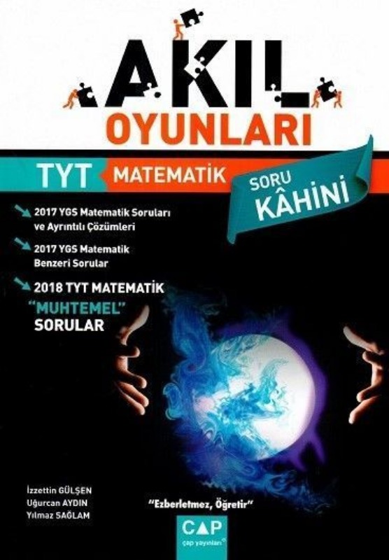 Çap Yayınları YKS 1. Oturum TYT Akıl Oyunları Matematik Soru Bankası Çap Yayınları YKS 1. Oturum TYT Akıl Oyunları Matematik Soru Bankası