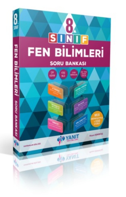 8.sınıf fen bilimleri soru bankası Yanıt Yayınları 8.sınıf fen bilimleri soru bankası Yanıt Yayınları
