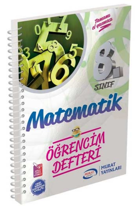 Murat Yayınları 8. Sınıf Matematik Öğrencim Defteri Murat Yayınları 8. Sınıf Matematik Öğrencim Defteri