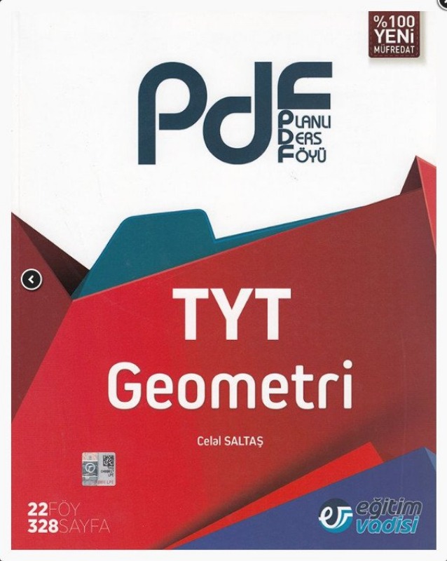 Eğitim Vadisi TYT Geometri PDF Planlı Ders Föyü Eğitim Vadisi TYT Geometri PDF Planlı Ders Föyü
