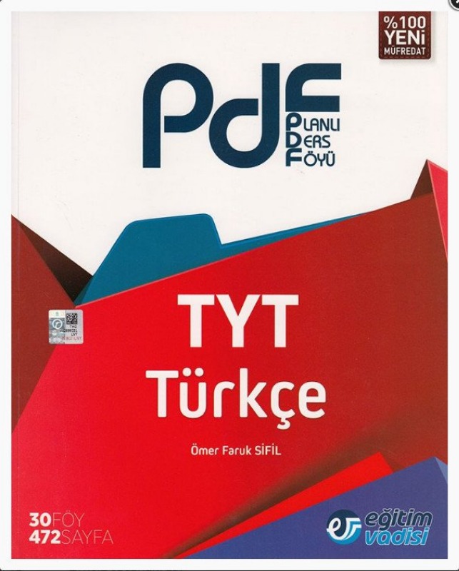 Eğitim Vadisi TYT Türkçe PDF Planlı Ders Föyü Eğitim Vadisi TYT Türkçe PDF Planlı Ders Föyü