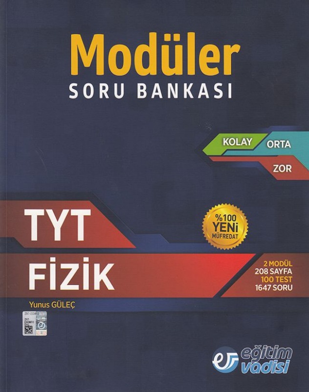 Eğitim Vadisi TYT Fizik Modüler Soru Bankası Eğitim Vadisi TYT Fizik Modüler Soru Bankası