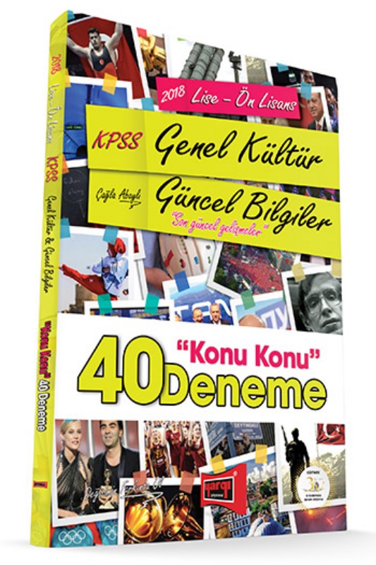 Yargı Yayınları 2018 KPSS Lise Ön Lisans Genel Kültür Güncel Bilgiler Konu Konu 40 Deneme Yargı Yayınları 2018 KPSS Lise Ön Lisans Genel Kültür Güncel Bilgiler Konu Konu 40 Deneme