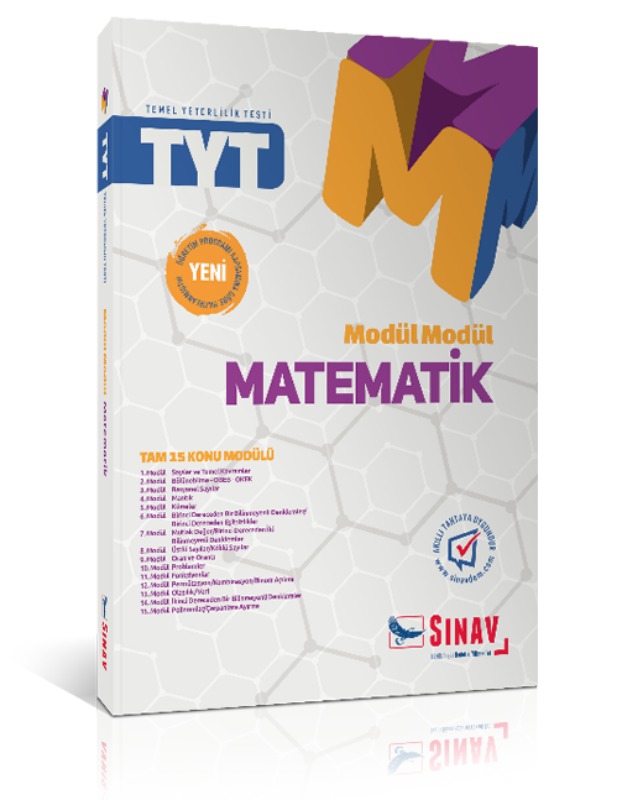 Sınav Yayınları TYT Matematik Modül Modül Konu Anlatımlı Sınav Yayınları TYT Matematik Modül Modül Konu Anlatımlı