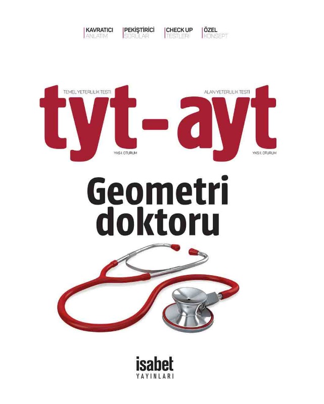 TYT AYT Geometri Doktoru İsabet Yayınları TYT AYT Geometri Doktoru İsabet Yayınları