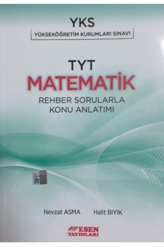 Esen Yayınları TYT Matematik Rehber Sorularla Konu Anlatımlı Esen Yayınları TYT Matematik Rehber Sorularla Konu Anlatımlı