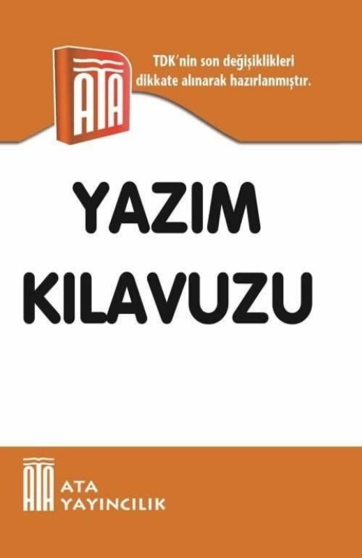 Yazım Kılavuzu (Karton Kapak) Ata Yayınları Yazım Kılavuzu (Karton Kapak) Ata Yayınları