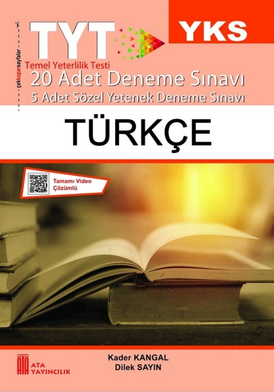 TYT Türkçe Deneme Sınavı Ata Yayınları TYT Türkçe Deneme Sınavı Ata Yayınları