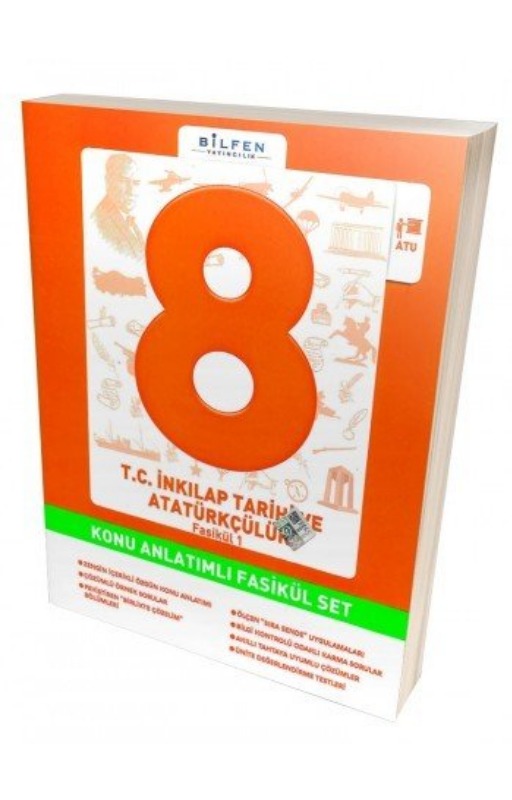 Bilfen 8. Sınıf T.C. İnkılap Tarihi ve Atatürkçülük Konu Anlatımlı Fasikül Set Bilfen 8. Sınıf T.C. İnkılap Tarihi ve Atatürkçülük Konu Anlatımlı Fasikül Set