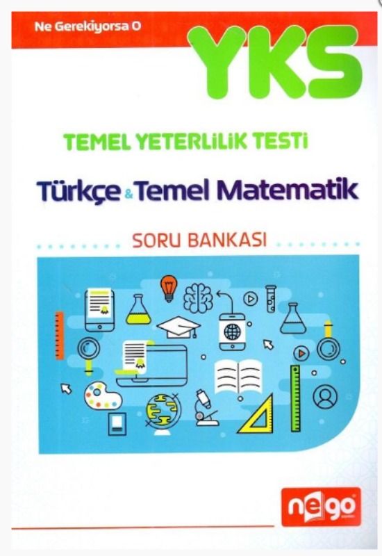 Nego Yayınları TYT Türkçe Temel Matematik Soru Bankası Deneme Sınavı Hediyeli Nego Yayınları TYT Türkçe Temel Matematik Soru Bankası Deneme Sınavı Hediyeli