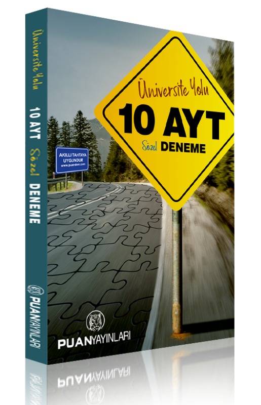AYT Üniversite Yolu Sözel 10 Deneme Puan Yayınları AYT Üniversite Yolu Sözel 10 Deneme Puan Yayınları