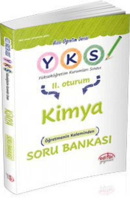 YKS Kimya Soru Bankası Editör Yayınları YKS Kimya Soru Bankası Editör Yayınları