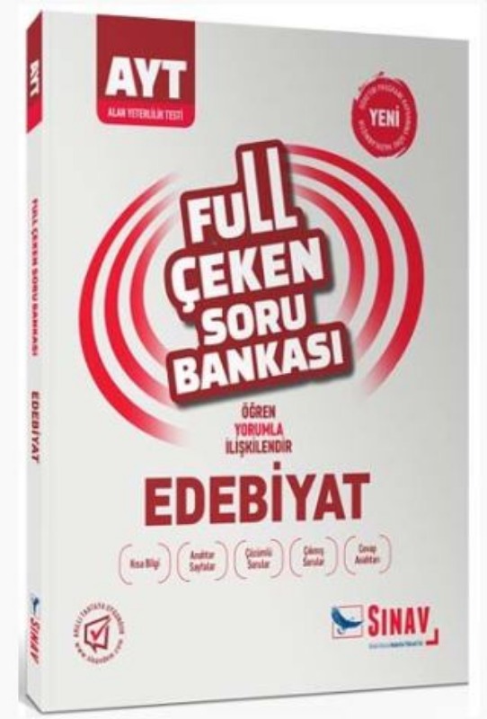 Sınav Yayınları AYT Edebiyat Full Çeken Soru Bankası Sınav Yayınları AYT Edebiyat Full Çeken Soru Bankası