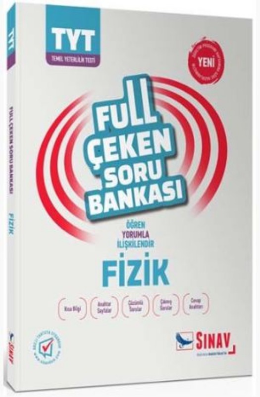 Sınav Yayınları TYT Fizik Full Çeken Soru Bankası Sınav Yayınları TYT Fizik Full Çeken Soru Bankası