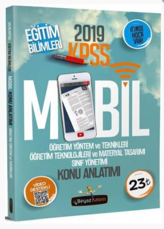 Beyaz Kalem 2019 KPSS Eğitim Bilimleri Öğretim Yöntem ve Teknikleri Sınıf Yönetimi Materyal Konu Anlatımlı Beyaz Kalem 2019 KPSS Eğitim Bilimleri Öğretim Yöntem ve Teknikleri Sınıf Yönetimi Materyal Konu Anlatımlı